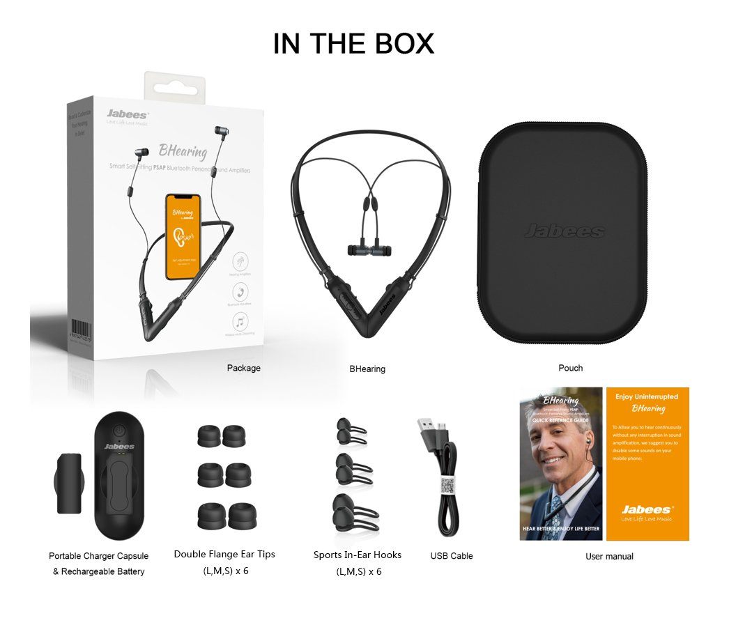 BHearing – The Next-Gen Digital Self-Fitting PSAP