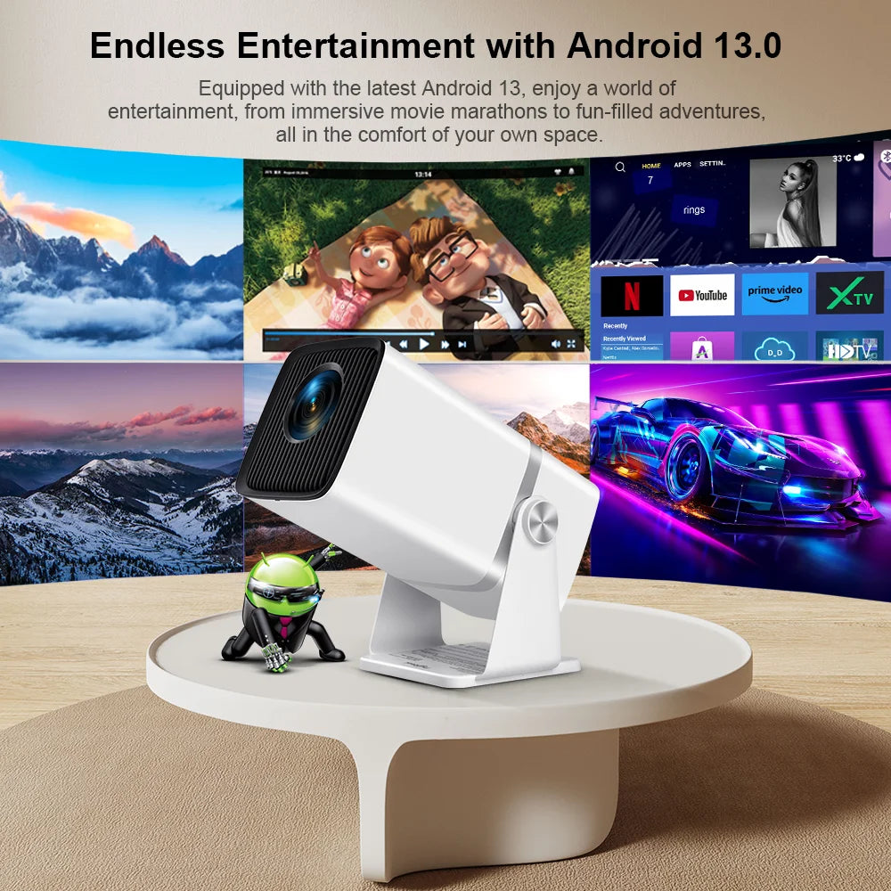 ThundeaL HD Mini Projector 1080P WiFi Android TD80 Projector